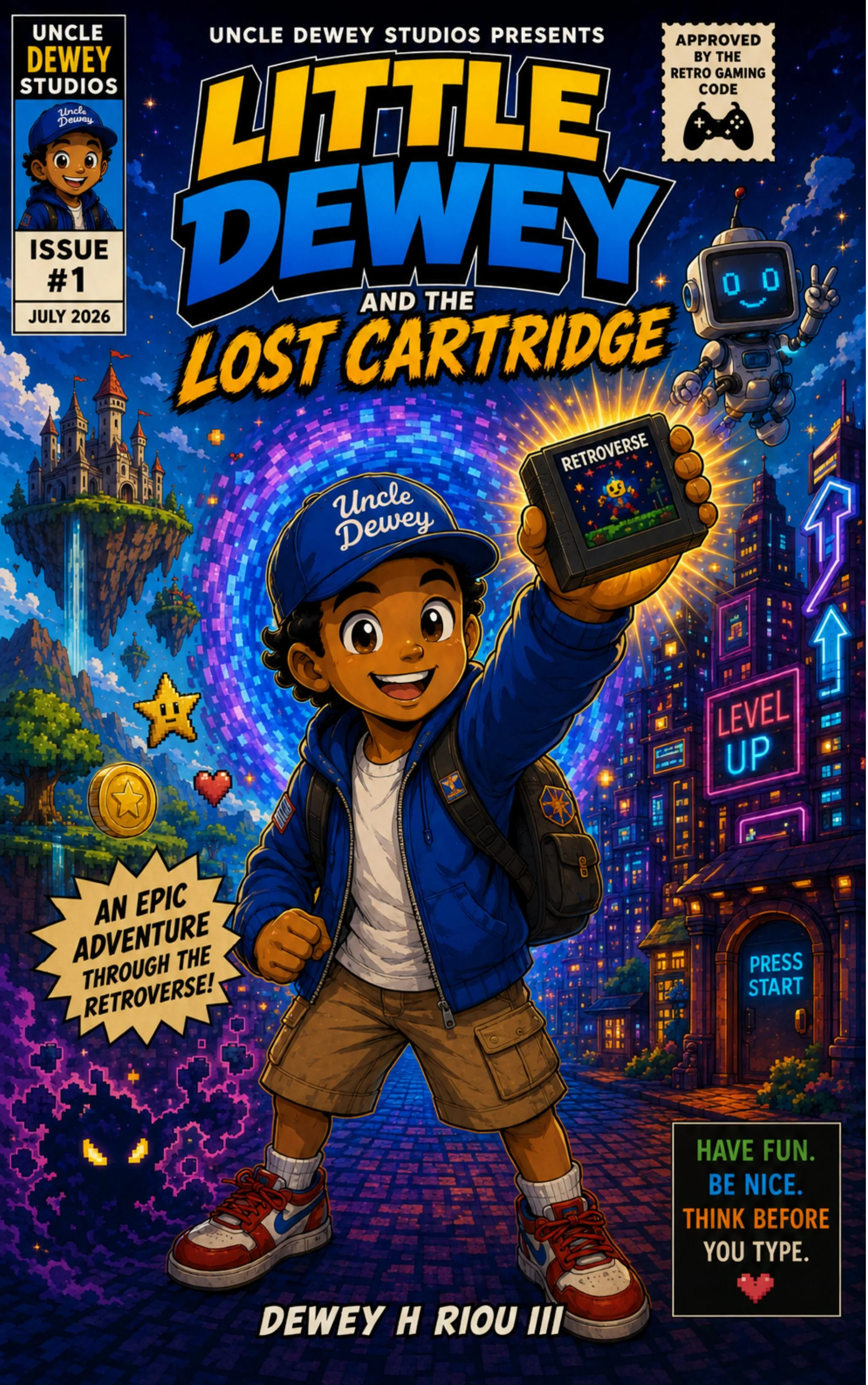 Little Dewey and the Lost Cartridge cover page